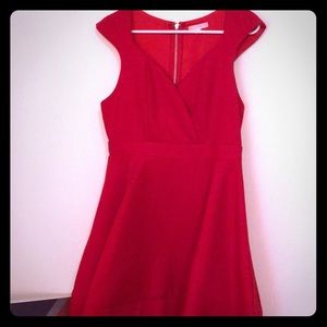 Red dress-mini